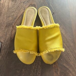 GIANVITO ROSSI SATIN MULES